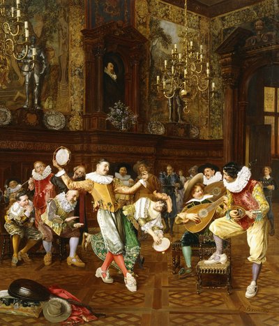 Saltarello, autorstwa Francesco Brunery