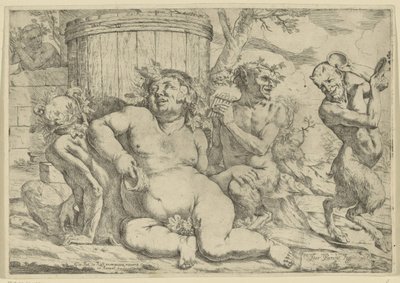 Silenus autorstwa Francesco Burani