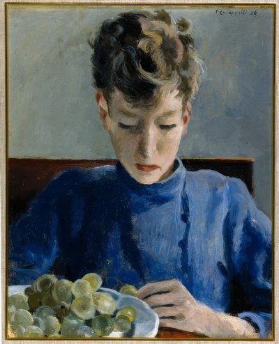Portret syna Alberto autorstwa Francesco Chiappelli