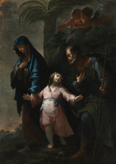 Powrót do Nazaretu, 1735. autorstwa Francesco Conti