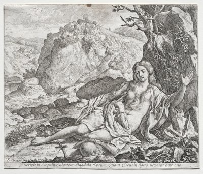 Magdalena pokutująca autorstwa Francesco Cozza