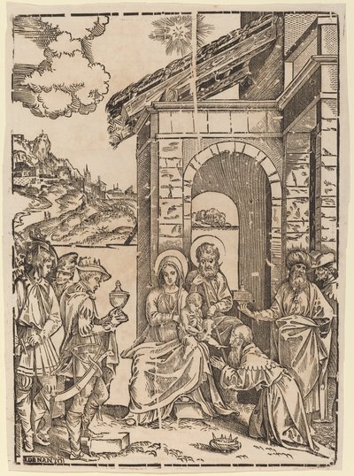 Pokłon Trzech Króli autorstwa Francesco Denanto