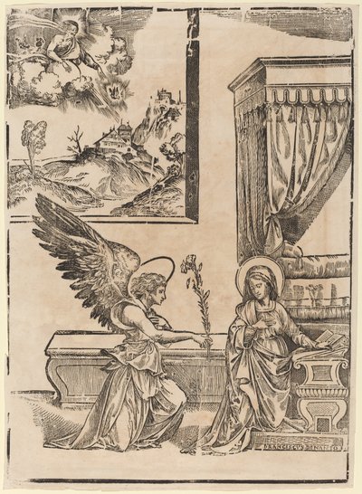 Zwiastowanie autorstwa Francesco Denanto
