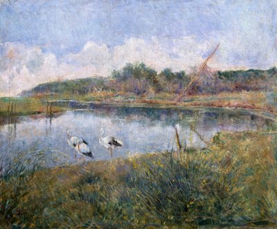 Massaciuccoli autorstwa Francesco Fanelli
