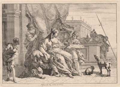 Sofonisba (lub Artemisia) autorstwa Francesco Fontebasso