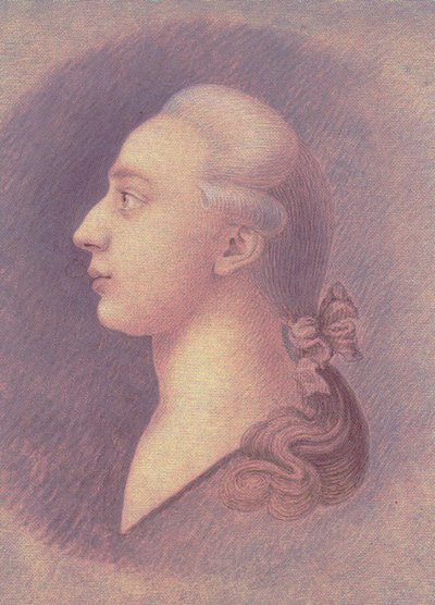 Portret Giacomo Casanovy, ok. 1930 r. 1750 autorstwa Francesco Giuseppe Casanova