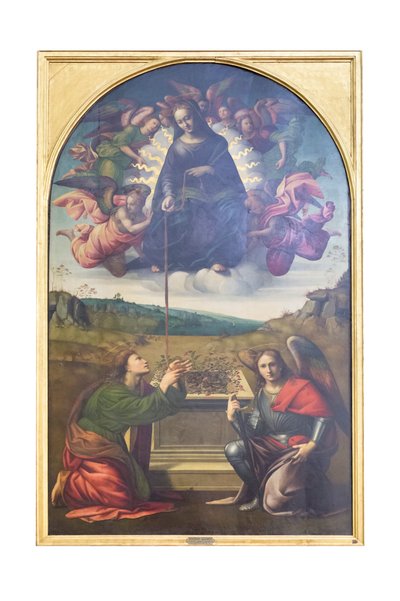 Dziewica z Cintoli autorstwa Francesco Granacci