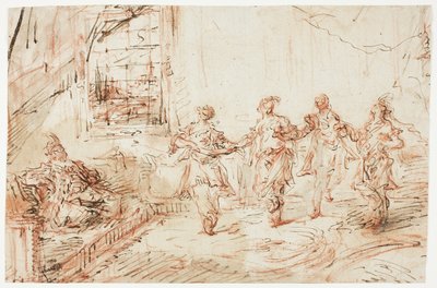 Scena haremowa autorstwa Francesco Guardi