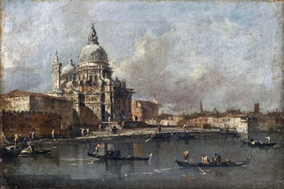 Santa Maria della Salute, Wenecja, ok. 1780 autorstwa Francesco Guardi