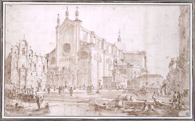 Święci Jan i Paweł autorstwa Francesco Guardi