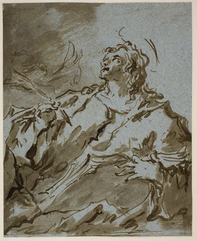 Św. Jan Ewangelista autorstwa Francesco Guardi
