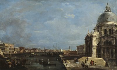 Canal Grande, Wenecja, ok. 1760 autorstwa Francesco Guardi
