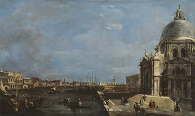 Canal Grande, Wenecja, ok. 1930 r. 1760. autorstwa Francesco Guardi