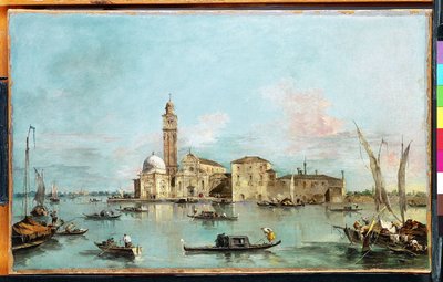 Wyspa San Michele, Wenecja autorstwa Francesco Guardi