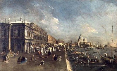 Molo, Wenecja autorstwa Francesco Guardi