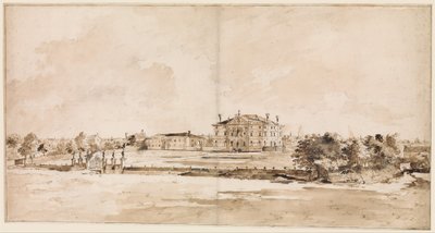 Willa Loredan koło Treviso autorstwa Francesco Guardi