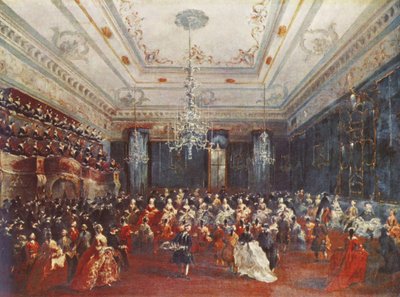Wenecki koncert galowy autorstwa Francesco Guardi