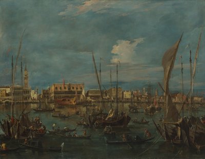 Wenecja z dorzecza San Marco, ca. 1765. autorstwa Francesco Guardi