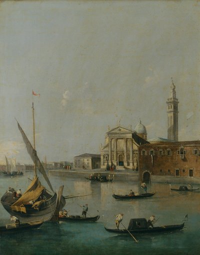 Wenecja z wysyłką (olej na płótnie) autorstwa Francesco Guardi
