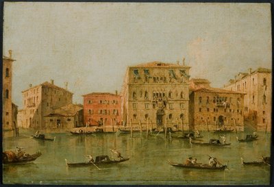 „Widok na Palazzo Loredan dell