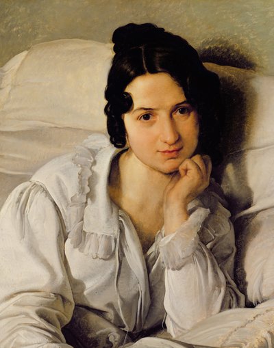 Karolina Zucchi, 1825 autorstwa Francesco Hayez