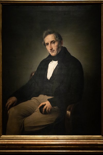 Portret Alessandro Manzoniego autorstwa Francesco Hayez