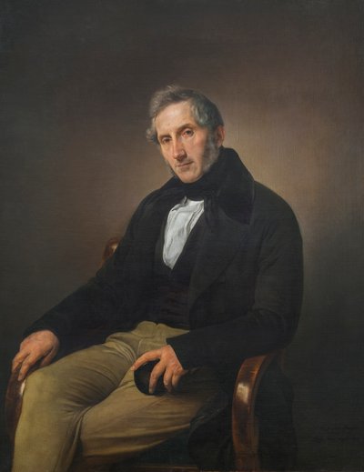 Portret Alessandro Manzoniego autorstwa Francesco Hayez