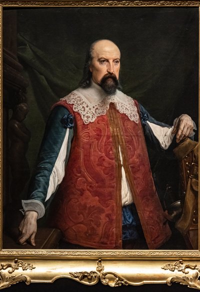 Portret Bezimiennego, ok.1845 (olej na płótnie) autorstwa Francesco Hayez