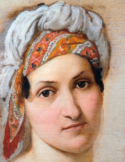 Portret jego żony Vincenzy Scaccia, 1816. autorstwa Francesco Hayez