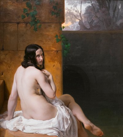Zuzanna podczas kąpieli autorstwa Francesco Hayez
