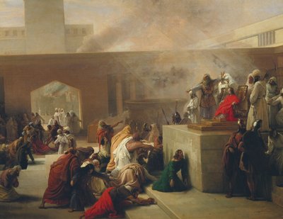 Koronacja Joas, 1839 autorstwa Francesco Hayez