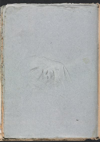 Szkicownik werona: Draperie strona 20, 1760. autorstwa Francesco Lorenzi