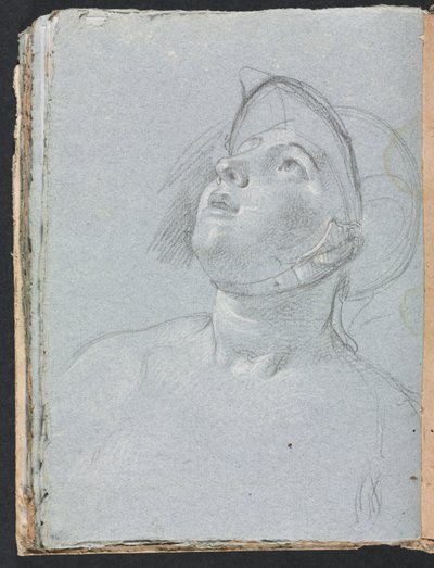 Szkicownik werona: Żołnierz, strona 96, 1760. autorstwa Francesco Lorenzi