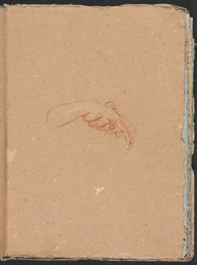 Szkicownik werona: Studium rąk strona 23, 1760. autorstwa Francesco Lorenzi
