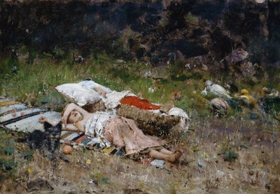 Plemię autorstwa Francesco Paolo Michetti