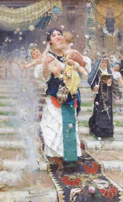 Mama autorstwa Francesco Paolo Michetti