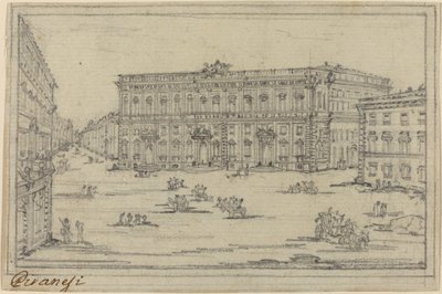 Palazzo della Consultà autorstwa Francesco Piranesi