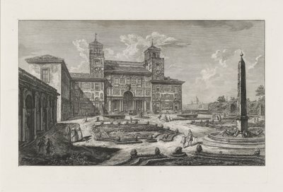 Willa Medici autorstwa Francesco Piranesi
