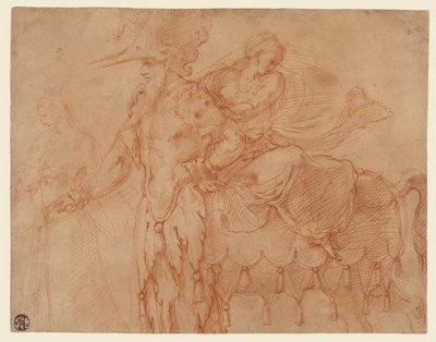 Centaur i Lapith autorstwa Francesco Primaticcio