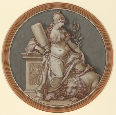 Alegoria męstwa autorstwa Francesco Rosaspina