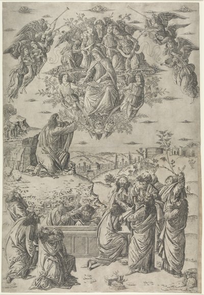 Wniebowzięcie Dziewicy autorstwa Francesco Rosselli