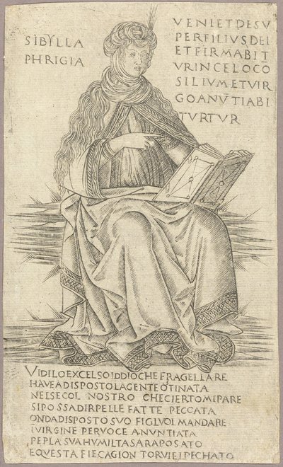 Sybilla frygijska autorstwa Francesco Rosselli