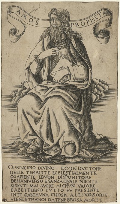 Prorok Amos autorstwa Francesco Rosselli