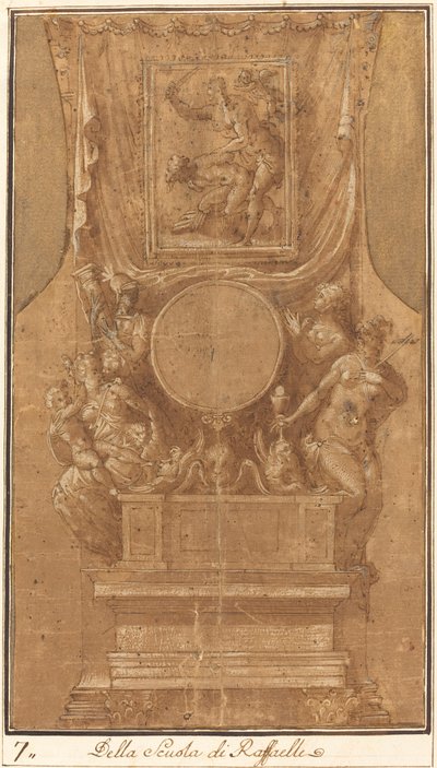 Projekt Ołtarza autorstwa Francesco Salviati