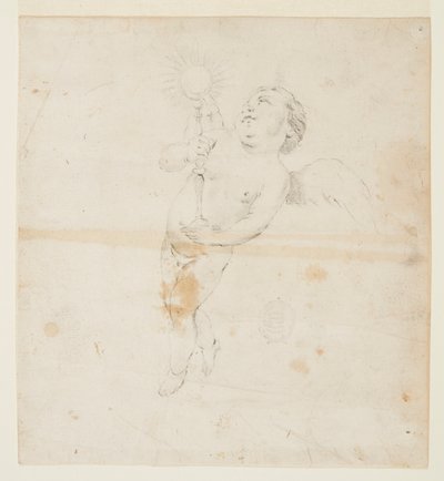 Anioł niosący monstrancję autorstwa Francesco Solimena