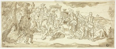 Chrystus uzdrawiający chromego autorstwa Francesco Solimena