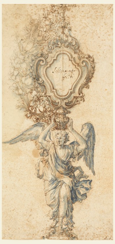 Projekt dla relikwiarza autorstwa Francesco Solimena