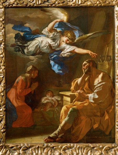 Sen Józefa ... autorstwa Francesco Solimena