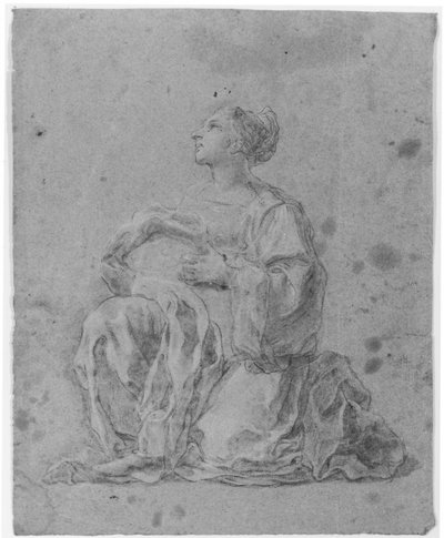 Klęcząca kobieta autorstwa Francesco Solimena