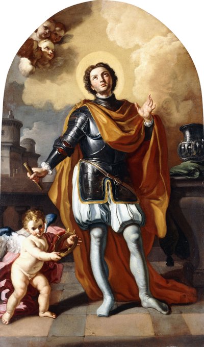 Święty Ludwiku Francji, autorstwa Francesco Solimena